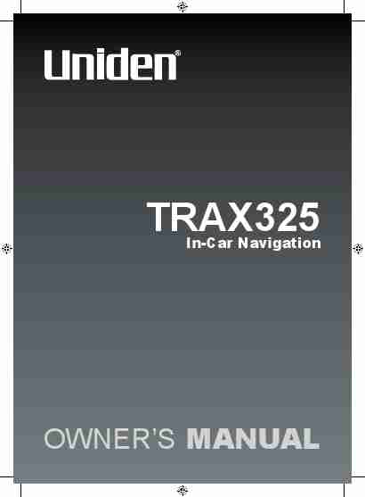 Uniden GPS Receiver TRAX325-page_pdf